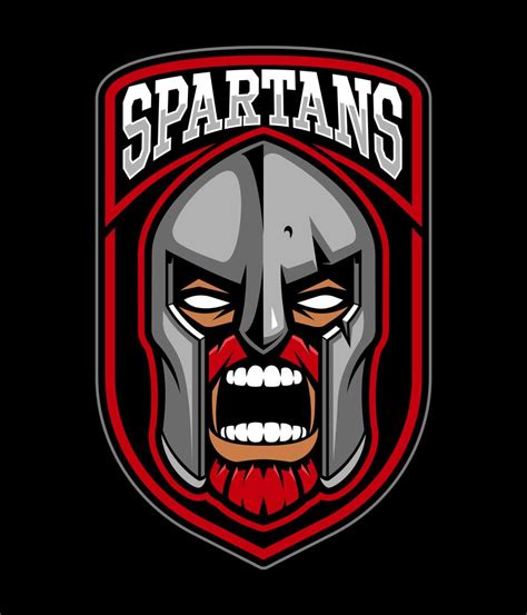 Spartan Warrior Logo Design 539198 Vector Art At Vecteezy