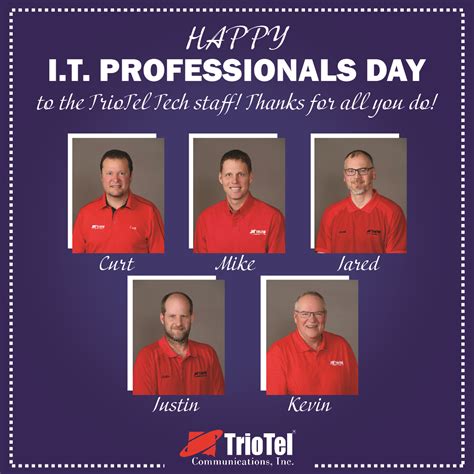 National It Day Thank You Techs Triotel