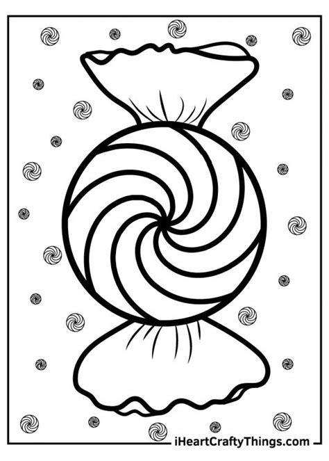 Candy Coloring Pages 100 Free Printables