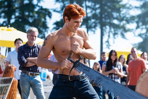 Kj Apa Says Shirtless Riverdale Scenes Mess With Your Head