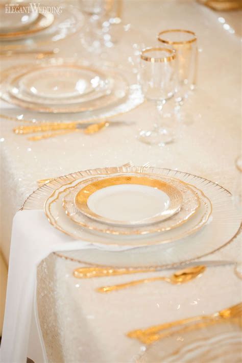 Glamorous Gold And Ivory Wedding Theme Ivory Wedding Theme White And