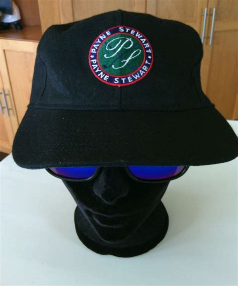 Pga Golf Tour Unisex Black Baseball Cap Hat Size L Payne Stewart Sports