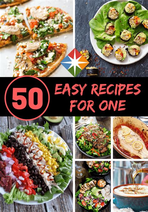 50 Simple And Savory Single Serving Meals Healthy Meals For One