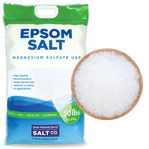 Epsoak Value Epsom Salt San Francisco Salt Co