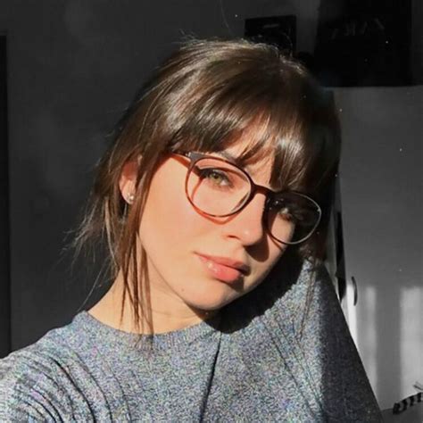 Heartwarming Women With Glasses And Layered Bangs Hairstyles