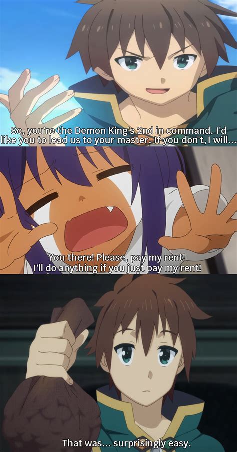 Kazuma Meets The Demon Kings 2nd In Command Rkonosuba