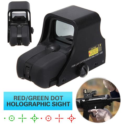 Red Green Dot Holographic Sight Tactical Airsoft Scope Sight Sporting Goods Other Hunting