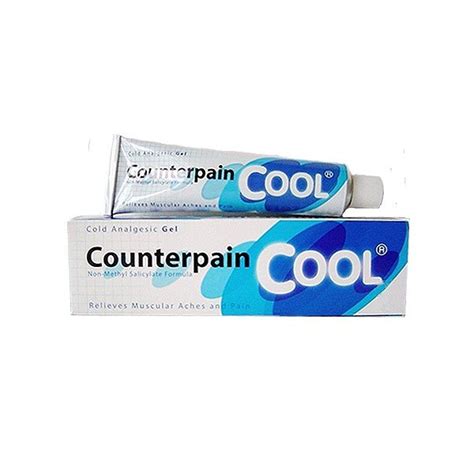 COUNTERPAIN COOL ANALGESIC BALM GEL PAIN RELIEF 120g