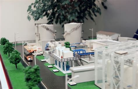 Wastewater Treatment Plant Model Architectural Model Makers