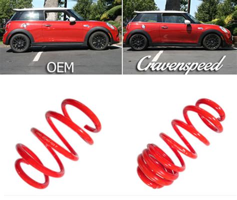 Cravenspeed Lowering Springs F56 F55 Mini Cooper