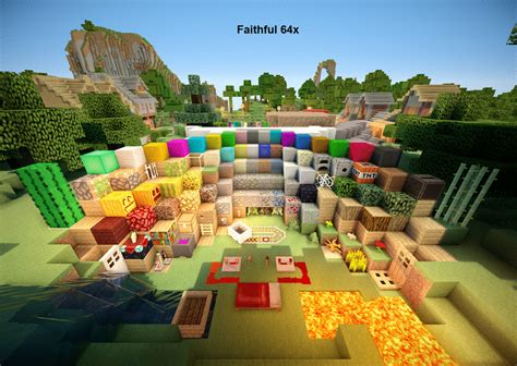 Faithful 64x64 Resource Pack 11019419 Minecraft 111 Mods