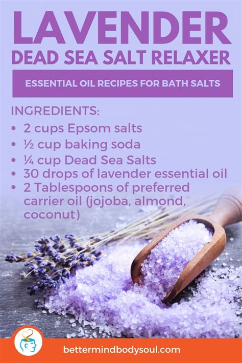 21 Of The Best Essential Oil Recipes For Bath Salts