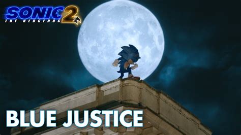 Sonic The Hedgehog 2 2022 Blue Justice Paramount Pictures