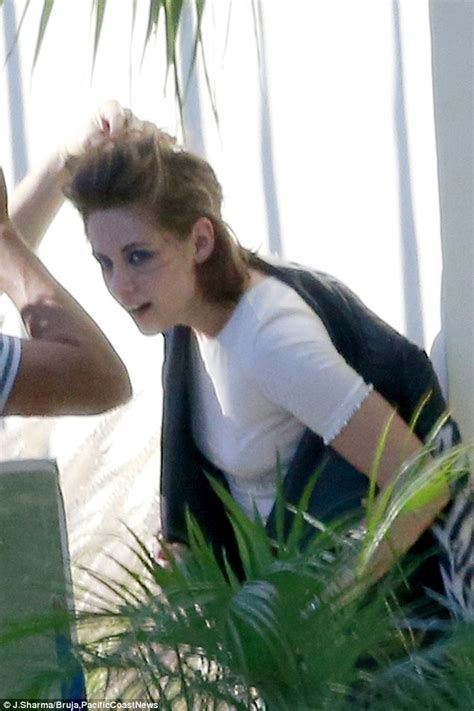Kristen Stewart Shows Off Her Rocker Edge With 80s Hair For La