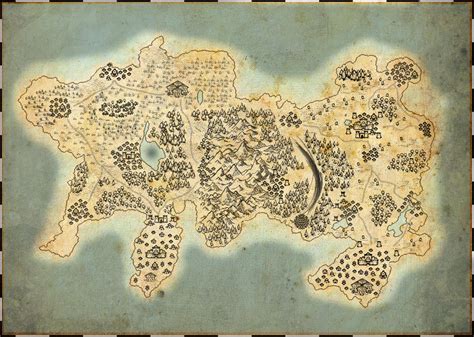 Nameless Map Ive Been Working On For A Campaign In Photoshop Looking