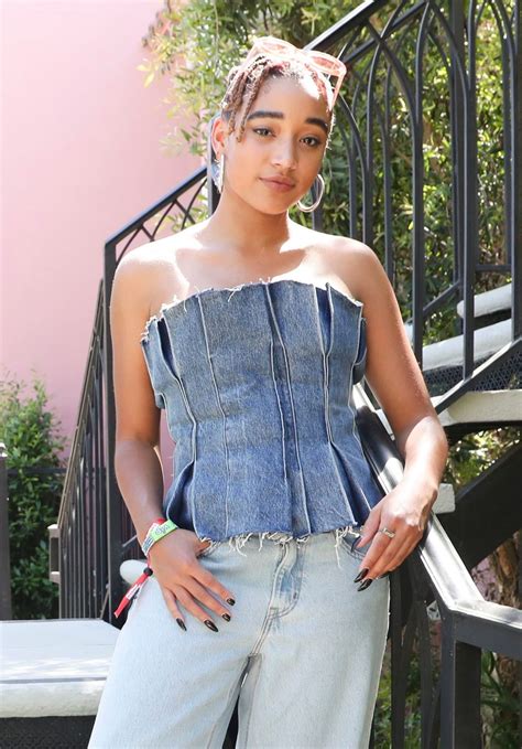 Amandla Stenberg At Levis Party In Desert In Indian Wells 04132019
