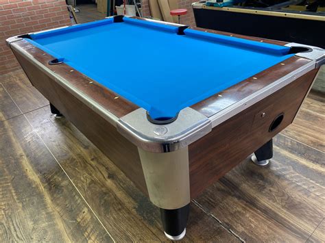 6 12 Valley Rosewood Used Coin Operated Pool Table Used Coin