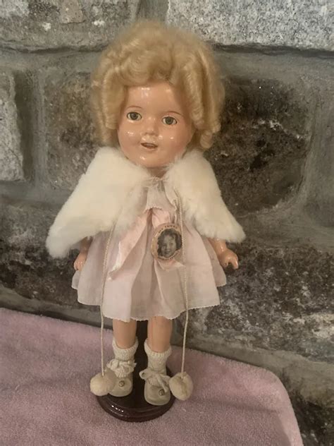 vintage ideal composition shirley temple doll 13” ruby lane