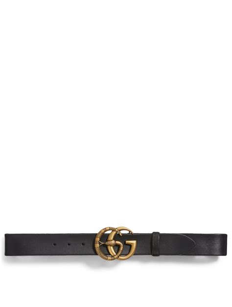 Gucci Double G Snake Buckle Belt Literacy Basics