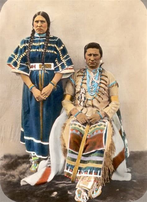 Colorized Native American Photos From A Century Ago