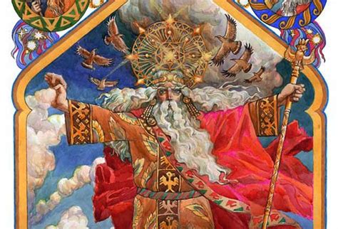 Svarog God Of The Sky In Slavic Mythology