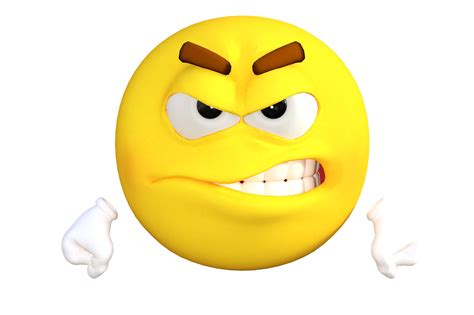 Angry Emoji Illustration Angry Emojis Anger Emoticon Sticker Emoji