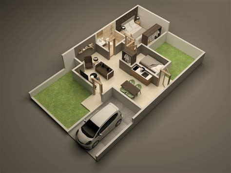 Desain rumah minimalis 2 lantai tampak depan. Denah Rumah Sederhana yang Cocok untuk Pasangan Pengantin ...