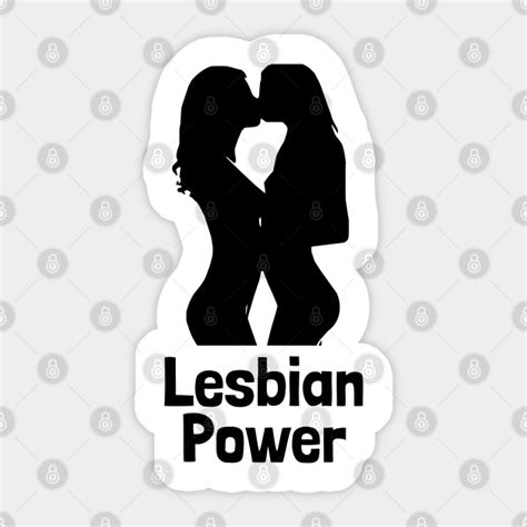 lesbian power lesbian power sticker teepublic