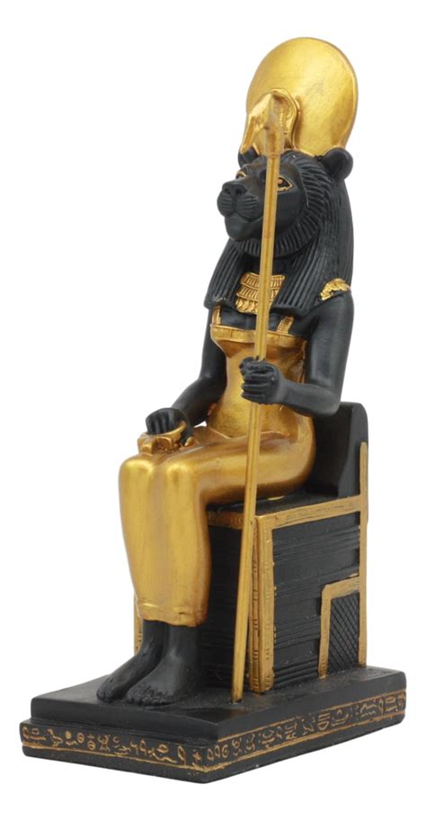 Ebros Classical Egyptian Gods And Goddesses Seated On Throne Statue Go Ebros T