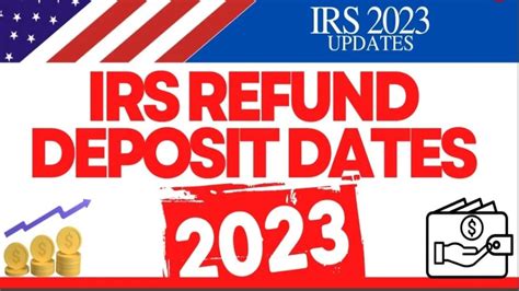 Irs Deposit Dates 2023 Tax Refund Schedule Deposit Refund