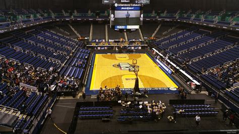 Greensboro Coliseum Section 240 Unc Greensboro Basketball
