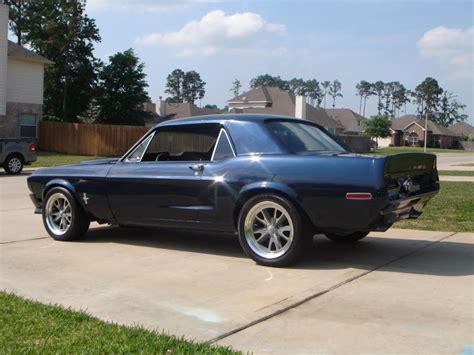 Pic Request 67 68 1 Inch Drop In Front Vintage Mustang Forums