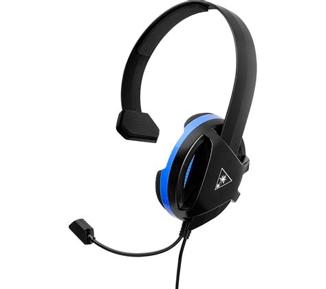 Turtle Beach Recon Chat Gaming Headset Black Blue Deals Pc World