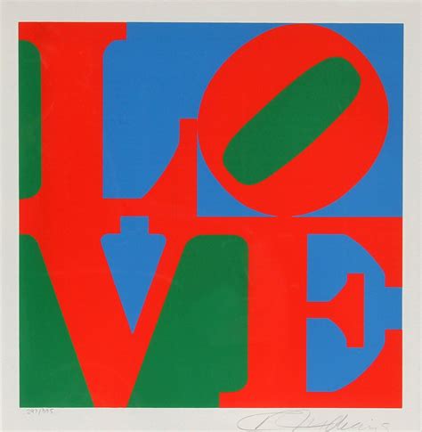 The American Dream Love By Robert Indiana Fine Art Prints For Sale On Kooness