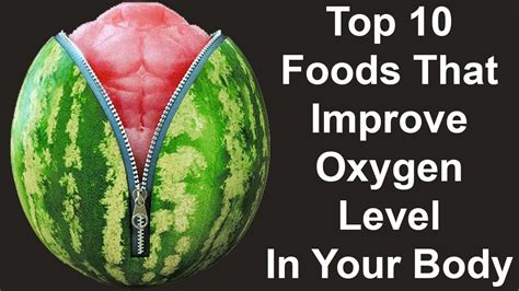 Top 10 Foods That Improve Oxygen Level In Your Body Youtube