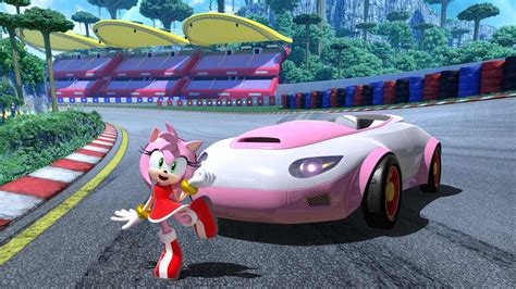 Amy Wallpaper From Team Sonic Racing