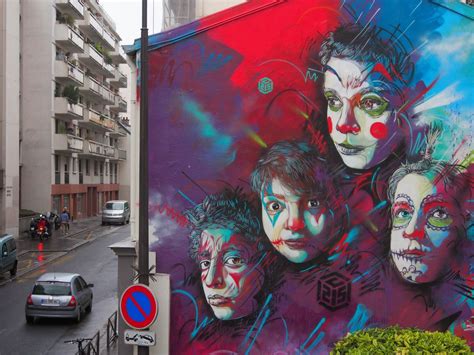 C215 Creates A Vibrant New Mural On The Streets Of Paris France