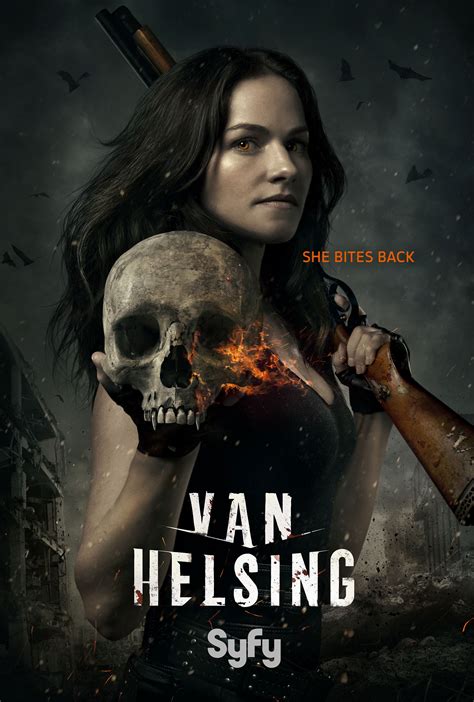 Latest episodes, now on the @syfy app. Van Helsing TV series new poster always bites back ...