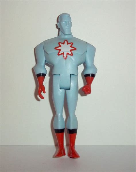 Justice League Unlimited Captain Atom Blue Dc Universe Action Figures