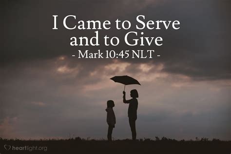 I Came To Serve And To Give — Mark 1045 What Jesus Did