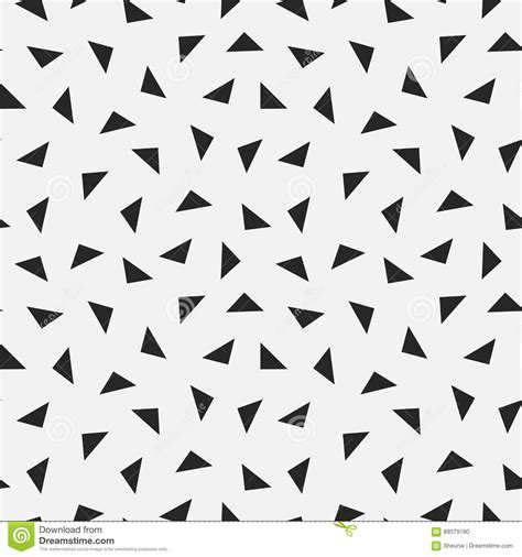 Repeating Geometric Tiles From Triangles Vector Seamless Pattern