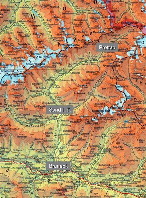 Südtirol unterkunft in ahrntal direkt bem gastgeber buchen: Einzugsgebiet der Praxis - Universität Innsbruck