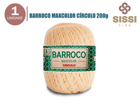 Barbante Barroco Maxcolor 200g Fio 4 1 Unidade Cores Sortidas Círculo