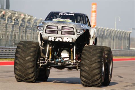raminator monster truck and hall brothers racing team shatter guinness world records® record