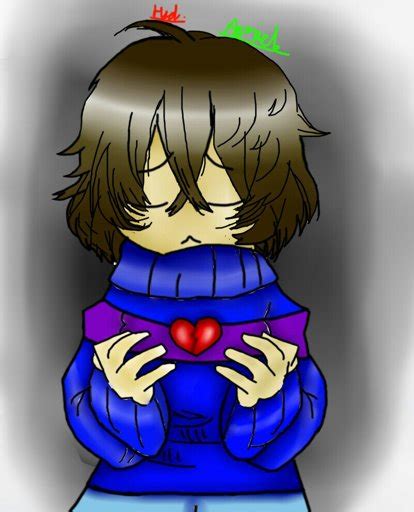 A Frisk Drawing Collab With My Real Life Sister Undertale