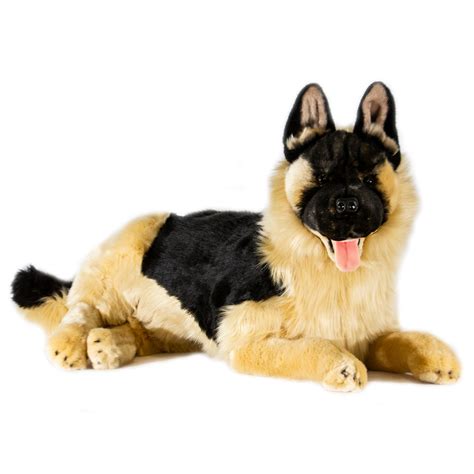 Kaiser The German Shepherd Plush Dog Soft Toy Large Cuddly Stuffed