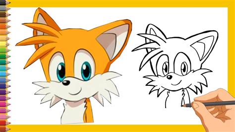 How To Draw Tails Sonic The Hedgehog Youtube Theme Loader
