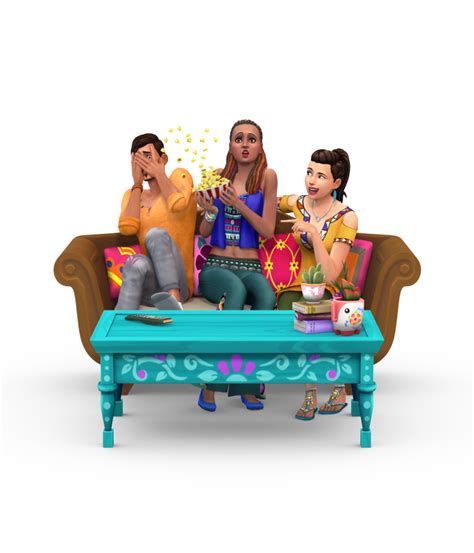 The Sims 4 Movie Hangout Stuff Render Sims Online