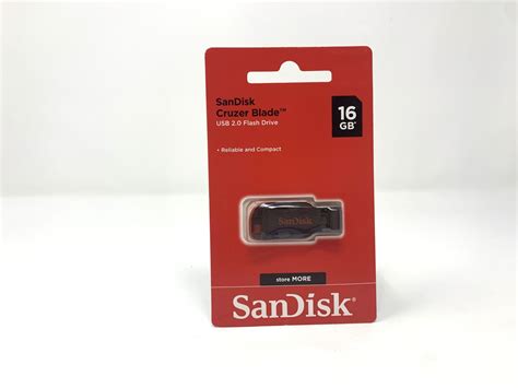 Sandisk Cruzer Blade 16gb Flash Drive Usb 20 Memory Stick Pack Of 10