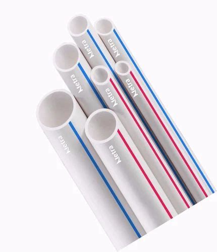 White Upvc Plumbing Pipe Netra Poly Plast Private Limited Id 10823725962